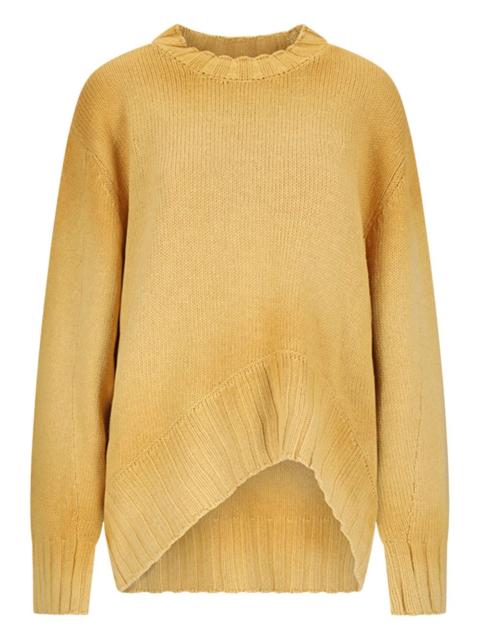 dipped hem sweater