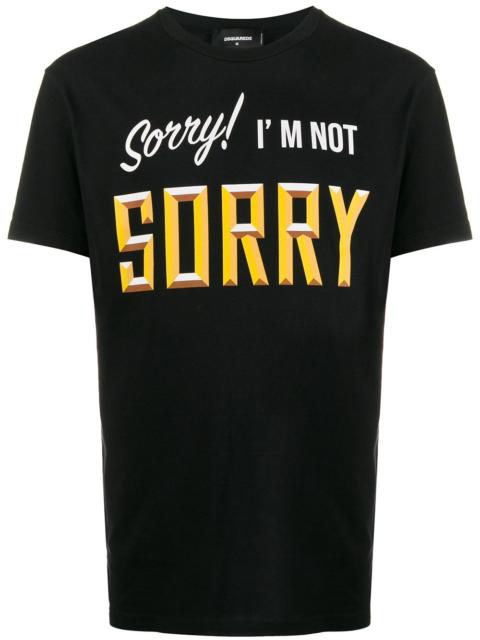 graphic print T-shirt