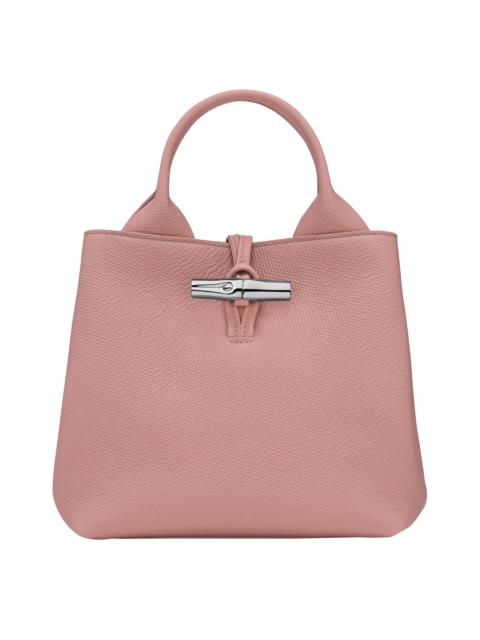 Le Roseau S Handbag Pink Tea - Leather