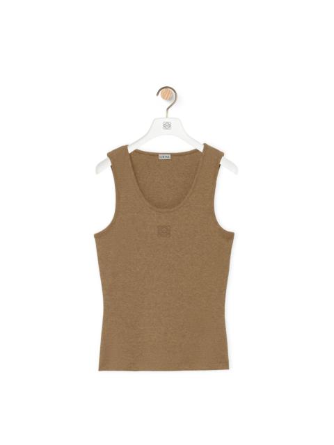 Anagram tank top in cotton