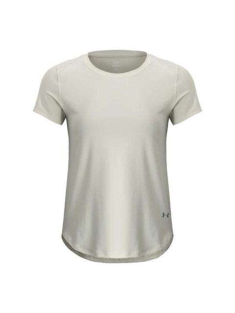 (WMNS) Under Armour Vanish Elite Vent T-shirt 'Beige' 1383638-273
