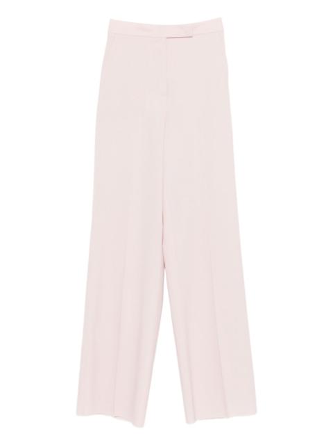pleat-detail trousers
