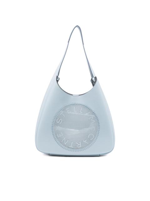 perforated shoulder bag