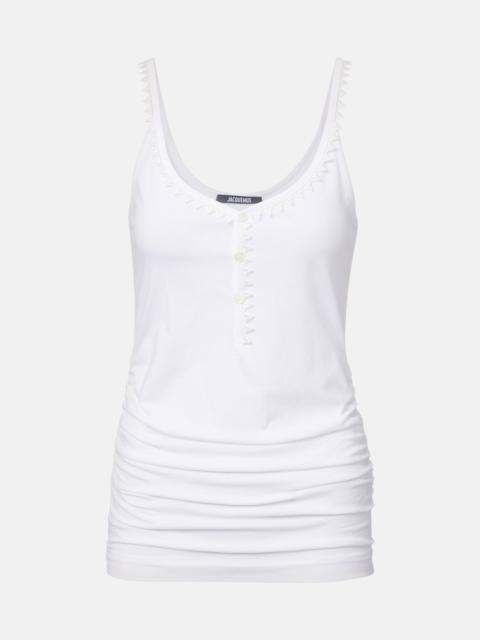 Clavela cotton tank top