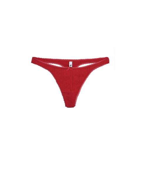 The Thong Cherry Red