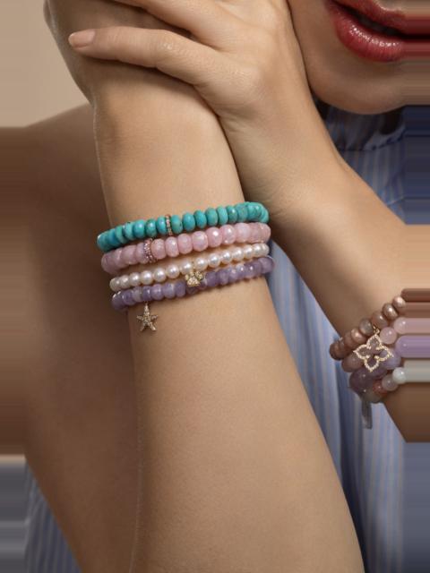 Morganite Large Cocktail Charm Bracelet