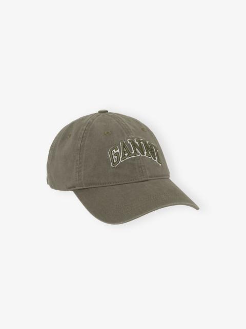 GREEN CANVAS CAP