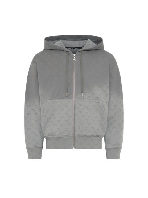 Faded Moon Fleece Zipped Hoodie