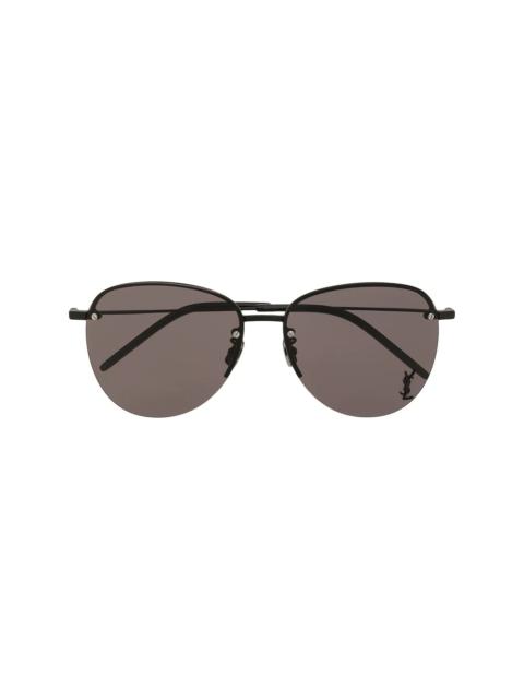 round-frame sunglasses