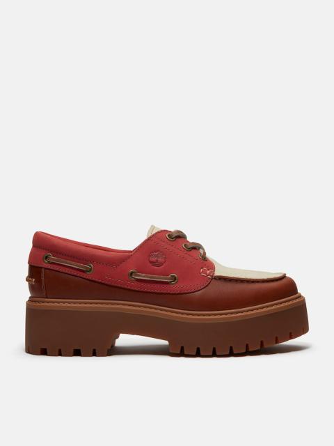 Women's Stone Street Platform Boat Shoe