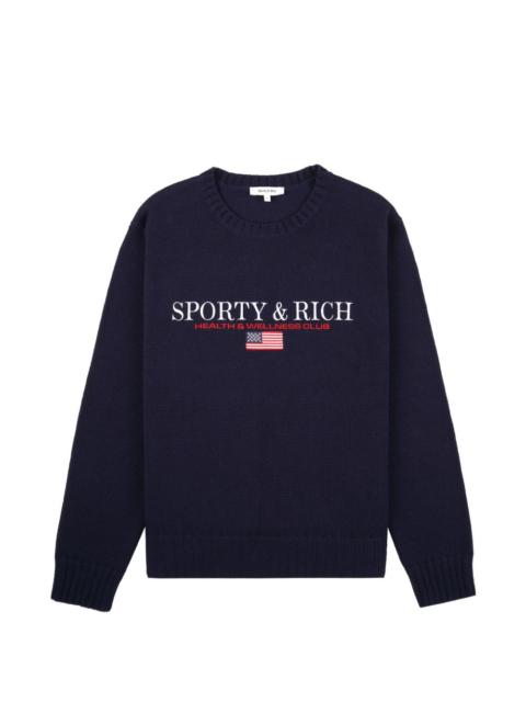 S&R Nautical crewneck graphic sweatshirt
