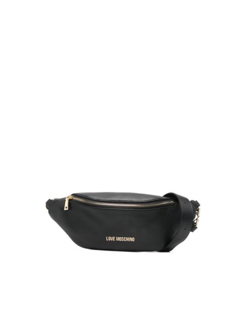 zipped belt bag