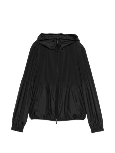 pleated bomber jacket