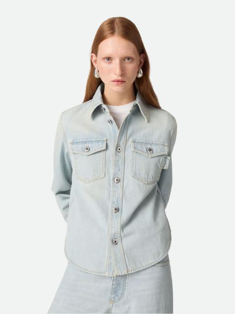 Extra Bleached Denim Shirt