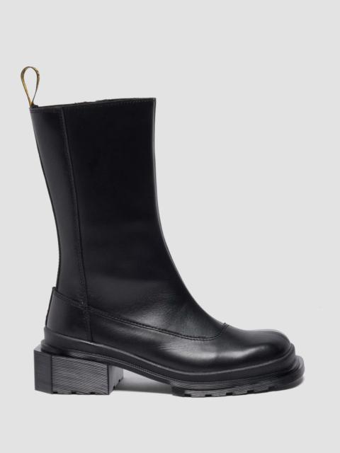 MAYBOLE HI Square Toe Leather Chelsea Boots