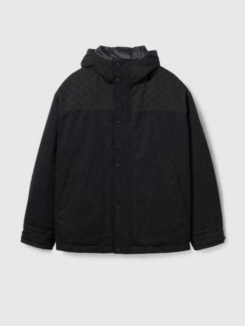 Cotton ripstop padded jacket