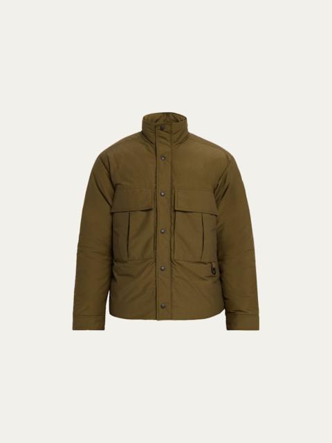 Men's Kirby Padded Ripstop Snap-Front Jacket
