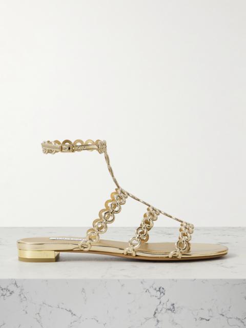 Infinity Metallic Sandals