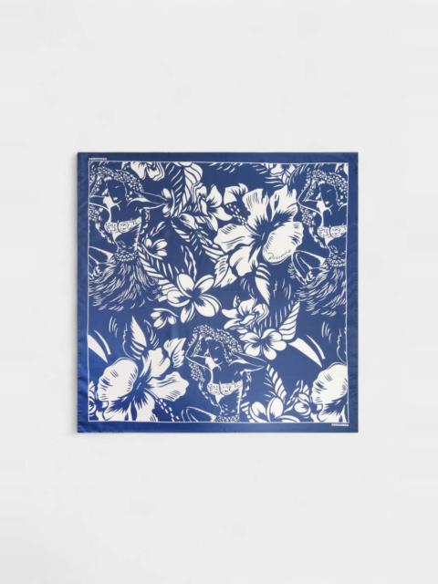 DANCING FLOWERS FOULARD