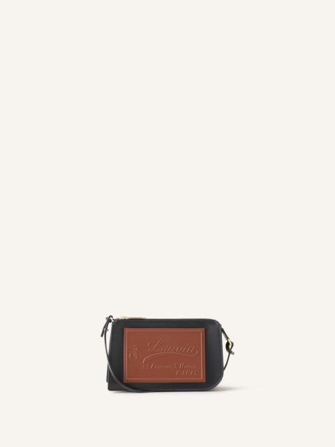 COMPAGNON SMALL ZIPPED SHOLDER BAG IN LEATHER