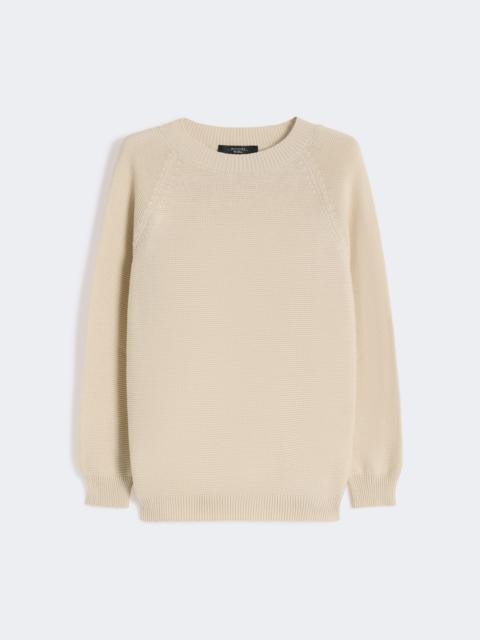 Cotton sweater - ECRU