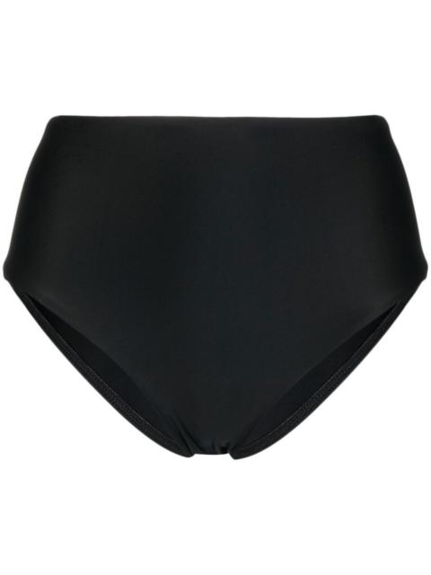 high-waisted bikini bottoms