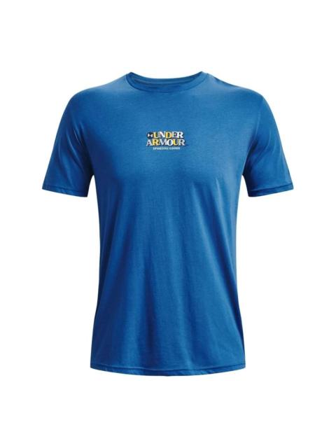 Under Armour Sporting Goods T-shirt 'Blue' 1376856-481