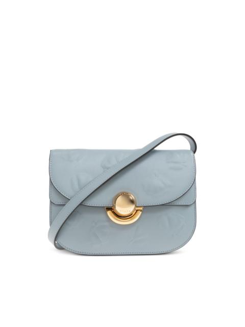 Sfera embossed leather shoulder bag