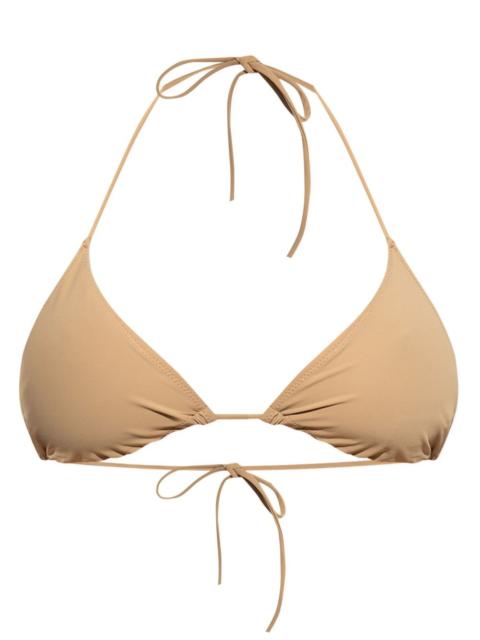 triangle-cup bikini top