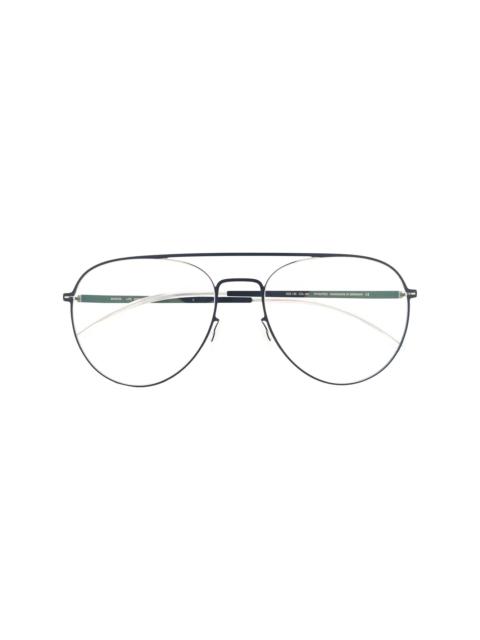 Eero aviator-frame glasses