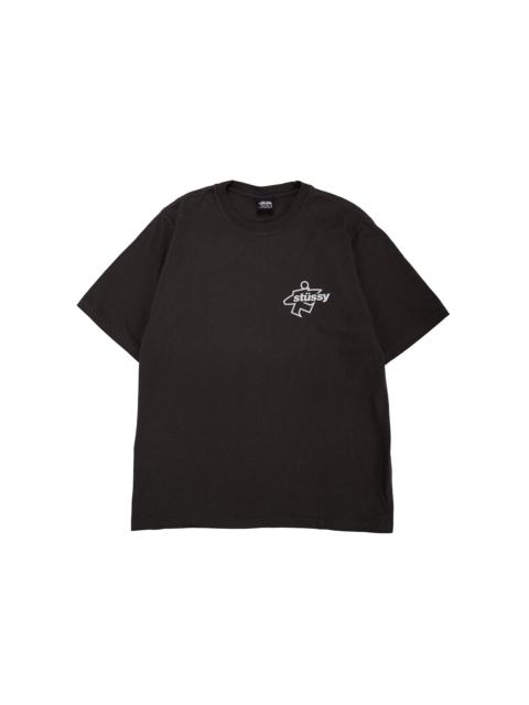 Stüssy Surf Size Pigment Dyed Tee Faded Black