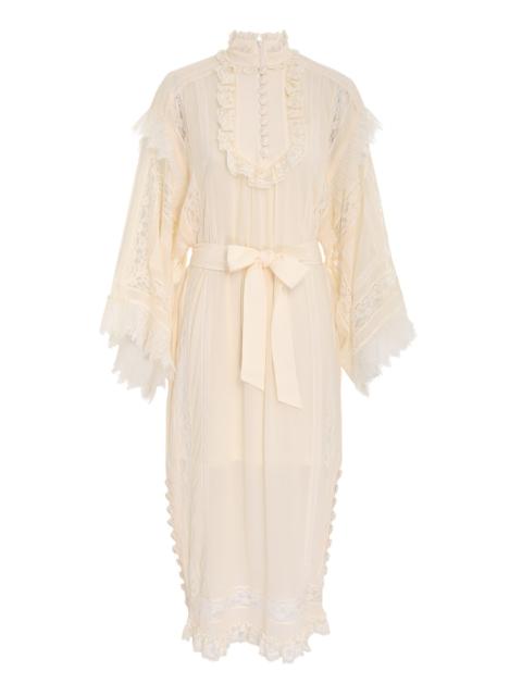 COASTER LACE BATWING DRESS