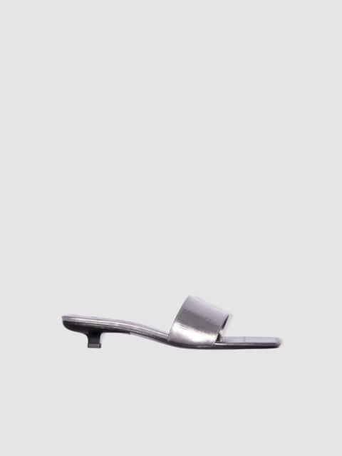 Ceni Inox Eel Embossed Metallic Leather Slip-On