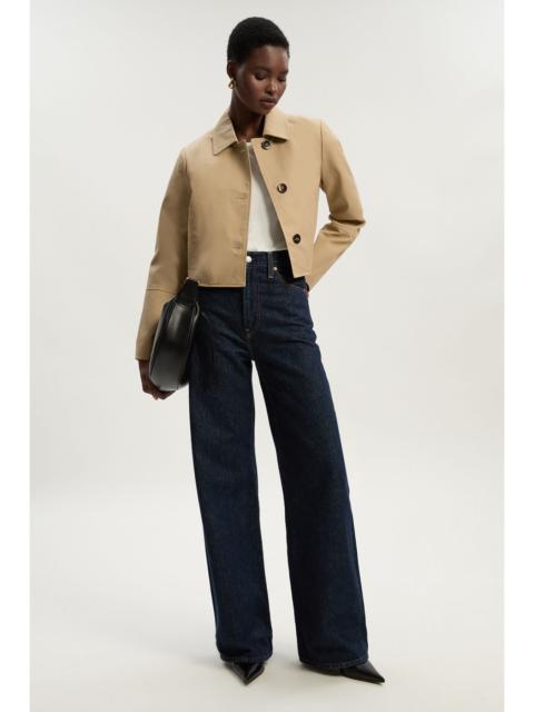 Cotton Button Tailored Jacket