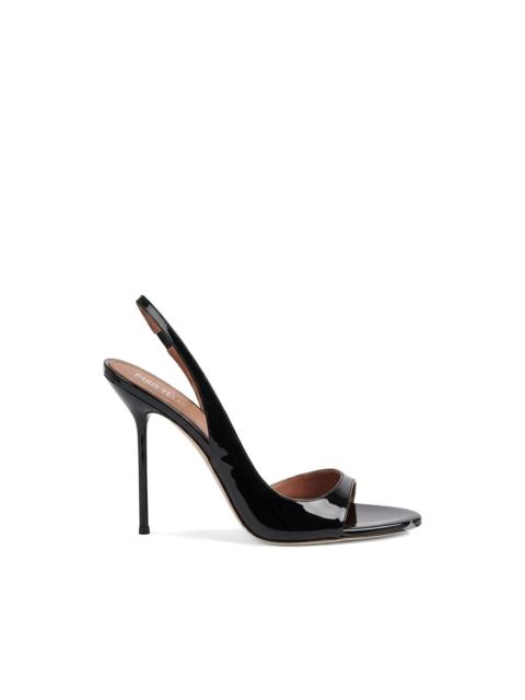 slingback open-toe pumps