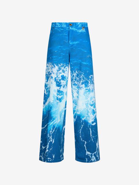 Stretto di Messina Print Jeans