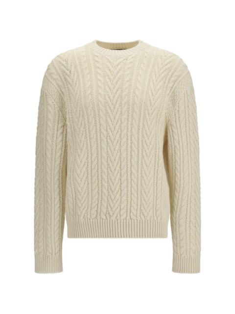 Schooner crewneck cashmere sweater