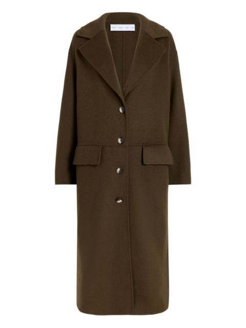 Tammy button-fastening patch-pocket coat