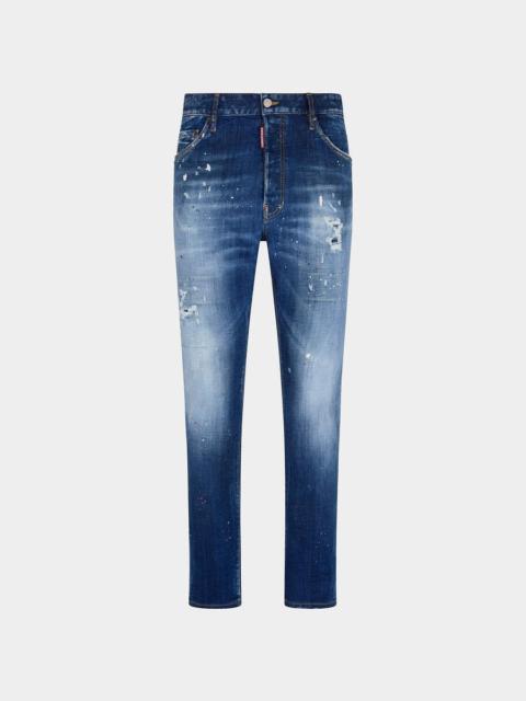 Dsquared2 Relax Long Crotch Jean Blue Denim Pants main image 0