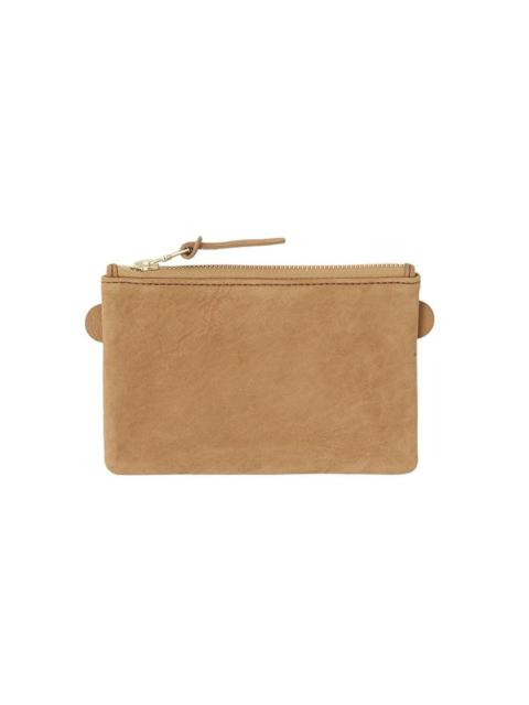 LEATHER ESSENTIALS CASE (L) BEIGE