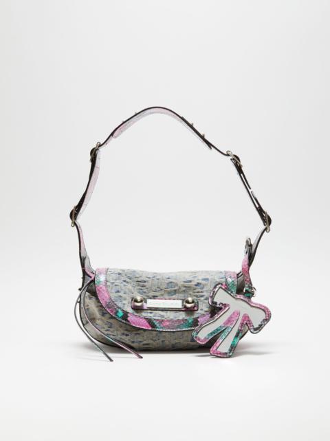Shoulder bag - Light blue/pink