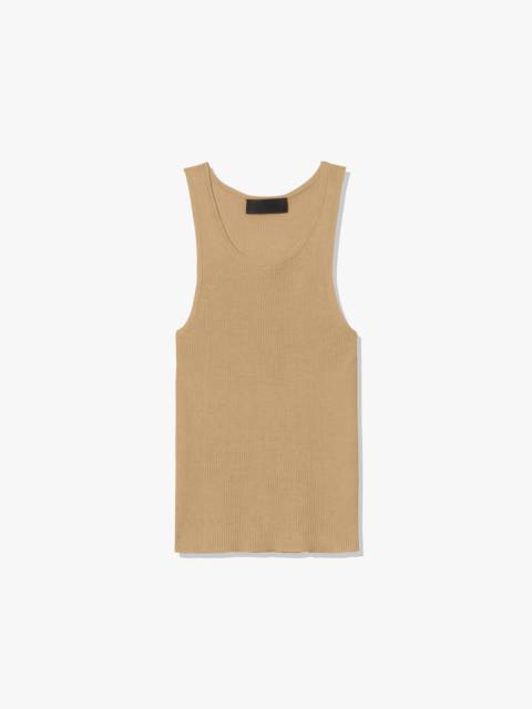 LOTTIE SILK KNIT TANK