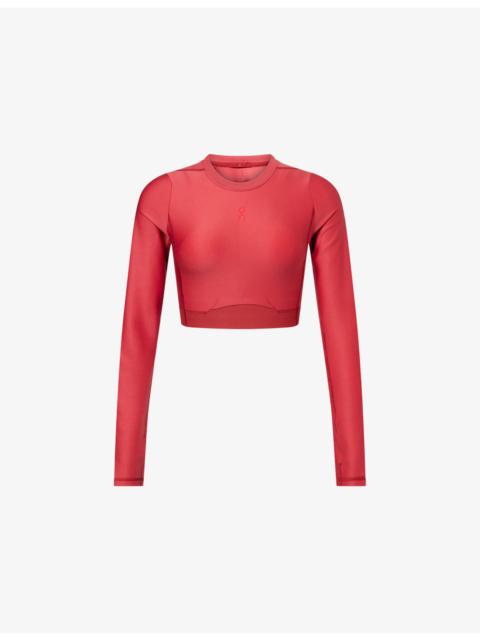 Train Year of the Horse Long-Sleeve Crop Top