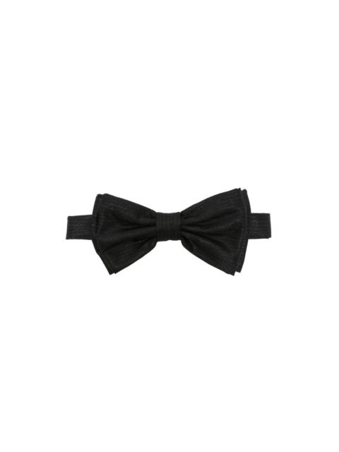 glitter-detail bow tie