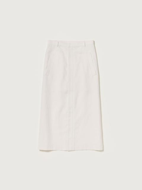WOOL COTTON LINEN OX SKIRT