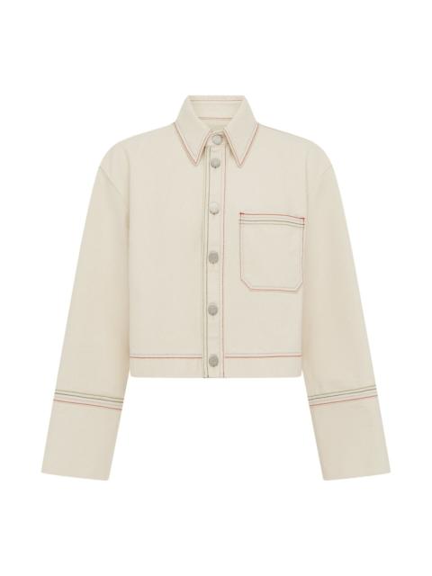 Norma Cropped Denim Jacket