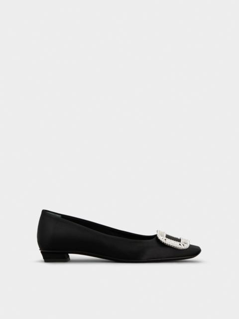 Belle Vivier Ballerinas in satin