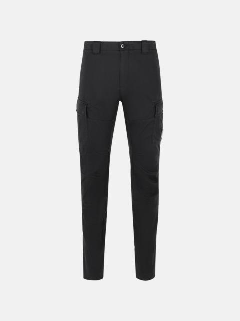 BLACK GREEN COTTON TROUSERS