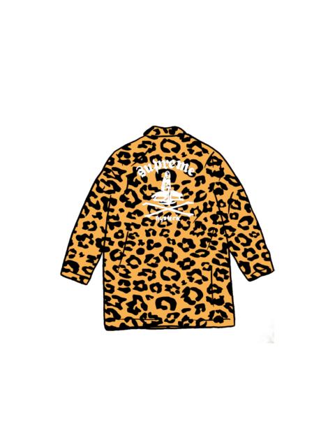 Supreme HYSTERIC GLAMOUR Leopard Trench Tan