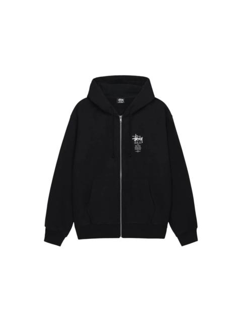 Stussy Swim Out Zip Hoodie Black